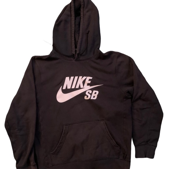 Nike Other - Black and White Bike SB Pullover Hoodie